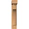 Ekena Millwork Westlake Block Smooth Bracket w/ Offset Brace, Western Red Cedar, 5 1/2"W x 18"D x 30"H BKT0604X18X30WTL05SWR - alternate 4